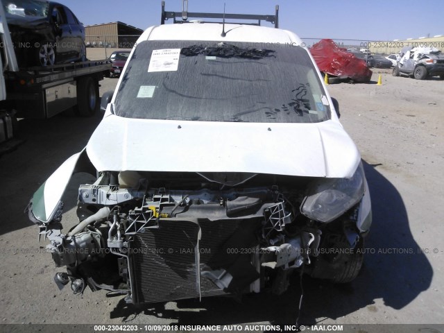 NM0LS7E75G1234769 - 2016 FORD TRANSIT CONNECT XL WHITE photo 6