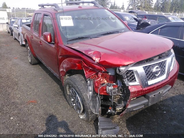 1N6AD0EV3FN737912 - 2015 NISSAN FRONTIER S/SV/SL/PRO-4X RED photo 1