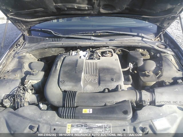 1LNHM87A9YY600531 - 2000 LINCOLN LS BLACK photo 10