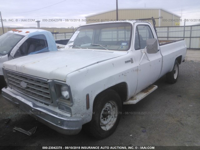 CCL248A124652 - 1978 CHEVROLET K20 WHITE photo 2