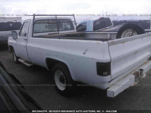 CCL248A124652 - 1978 CHEVROLET K20 WHITE photo 3