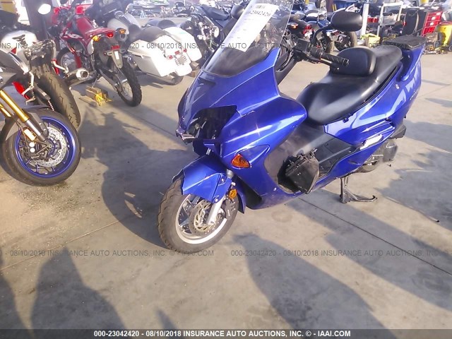 JH2MF06186K400571 - 2006 HONDA NSS250 BLUE photo 2