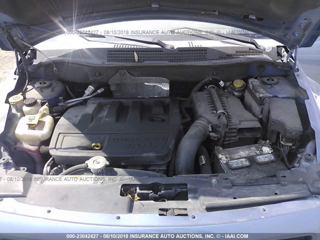 1B3HB28B57D595494 - 2007 DODGE CALIBER BLUE photo 10