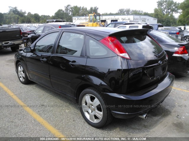 1FAHP37N27W273102 - 2007 FORD FOCUS ZX5/S/SE/SES 黑色 照片 3