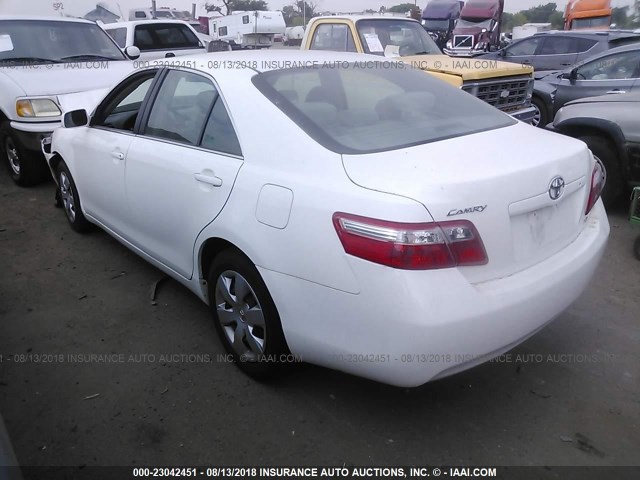 4T4BE46K99R098589 - 2009 TOYOTA CAMRY SE/LE/XLE 白色 照片 3