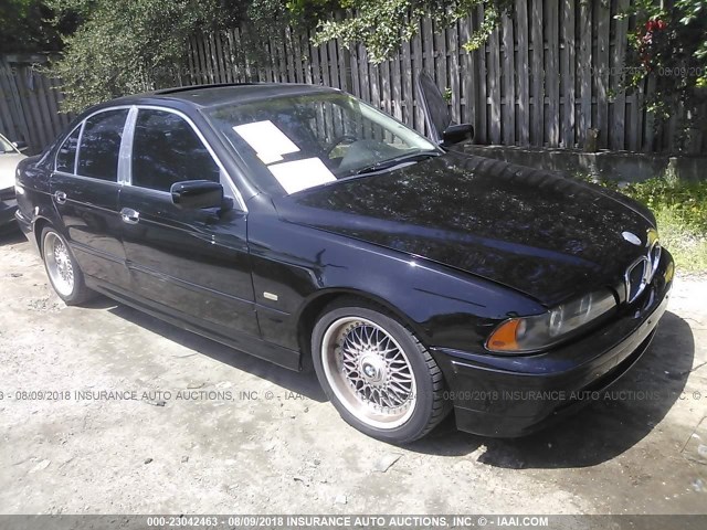 WBADT43441GX25315 - 2001 BMW 525 I AUTOMATIC BLACK photo 1