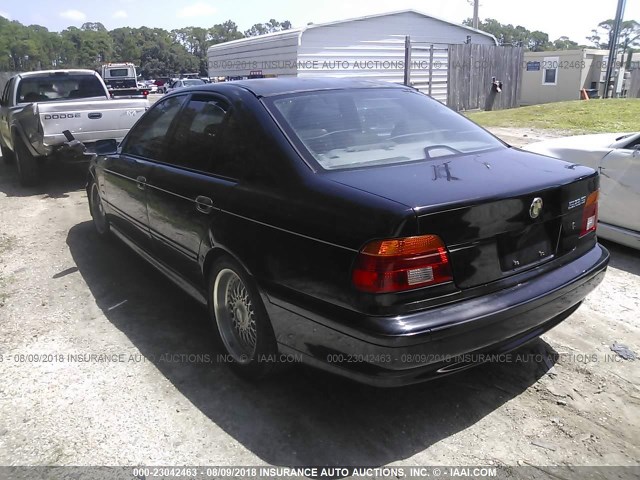 WBADT43441GX25315 - 2001 BMW 525 I AUTOMATIC BLACK photo 3