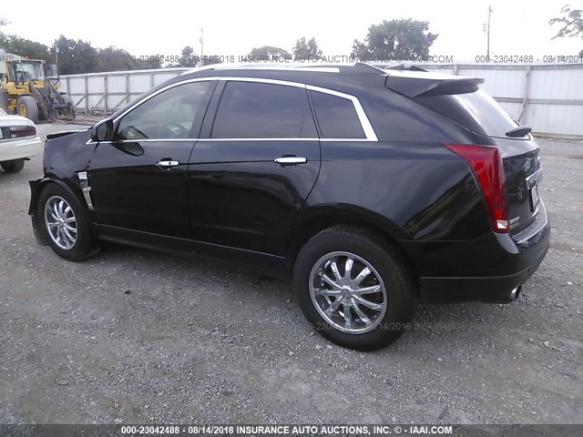 3GYFNAE3XCS641863 - 2012 CADILLAC SRX LUXURY COLLECTION BLACK photo 3