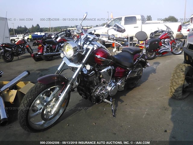 JYAVP27E3FA017470 - 2015 YAMAHA XV1900 CU BURGUNDY photo 2