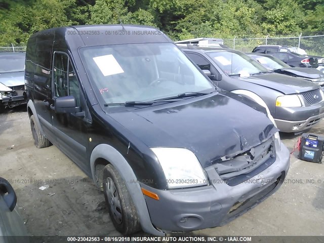 NM0LS7AN7DT132832 - 2013 FORD TRANSIT CONNECT XL BLACK photo 1