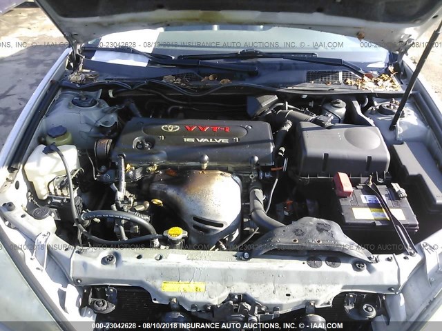 4T1BE30K54U854425 - 2004 TOYOTA CAMRY LE/XLE/SE Gümüş foto 10