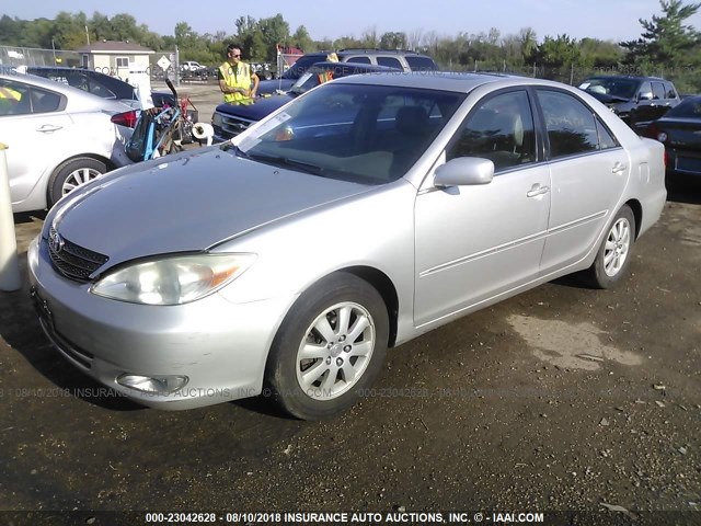 4T1BE30K54U854425 - 2004 TOYOTA CAMRY LE/XLE/SE Gümüş foto 2