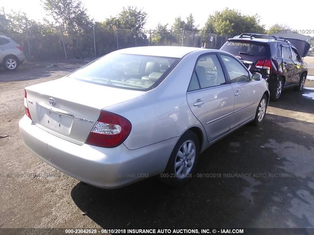 4T1BE30K54U854425 - 2004 TOYOTA CAMRY LE/XLE/SE Gümüş foto 4
