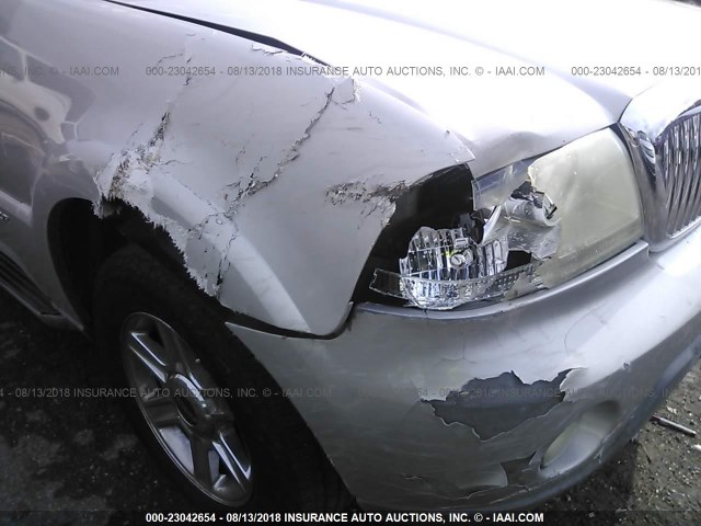 5LMEU68H95ZJ25145 - 2005 LINCOLN AVIATOR 银色 照片 6