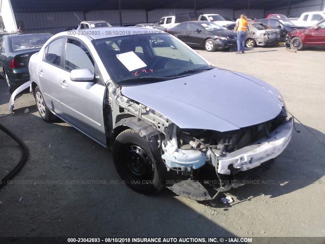 JM1BK32F481183804 - 2008 MAZDA 3 I SILVER photo 1