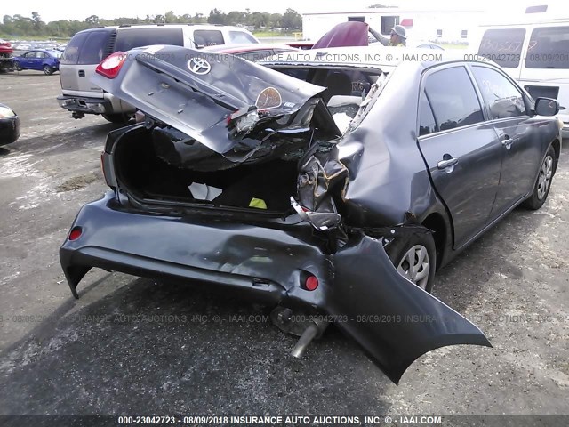 JTDBL40E89J025206 - 2009 TOYOTA COROLLA LE/XLE GRAY photo 6