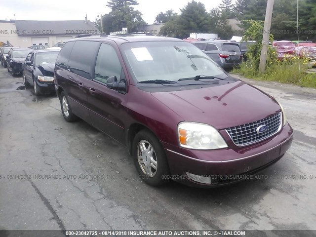 2FMZA52256BA54350 - 2006 FORD FREESTAR SEL RED photo 1