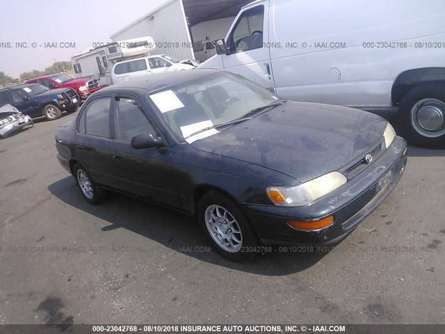 1NXBA02E3VZ632162 - 1997 TOYOTA COROLLA CE GREEN photo 1