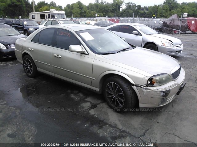 1LNHM87AX4Y637632 - 2004 LINCOLN LS თაფლისფერი ფოტო 1