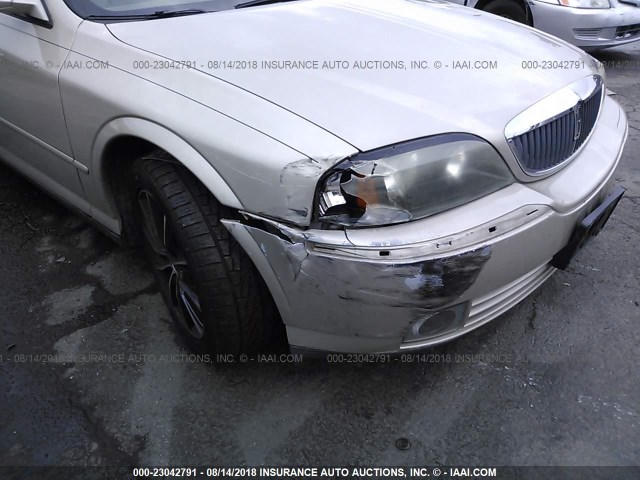 1LNHM87AX4Y637632 - 2004 LINCOLN LS თაფლისფერი ფოტო 6