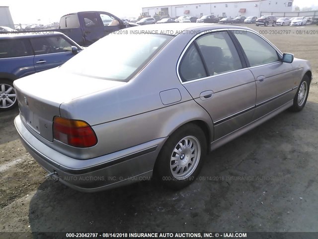 WBADD6329WBW42197 - 1998 BMW 528 I AUTOMATIC SILVER photo 4