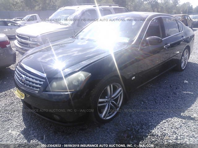 JNKBY01E47M403637 - 2007 INFINITI M45 SPORT BLACK photo 2