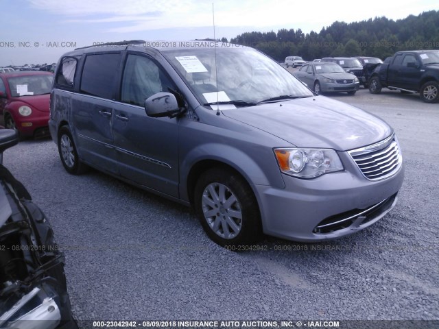 2C4RC1BGXDR811217 - 2013 CHRYSLER TOWN & COUNTRY TOURING SILVER photo 1