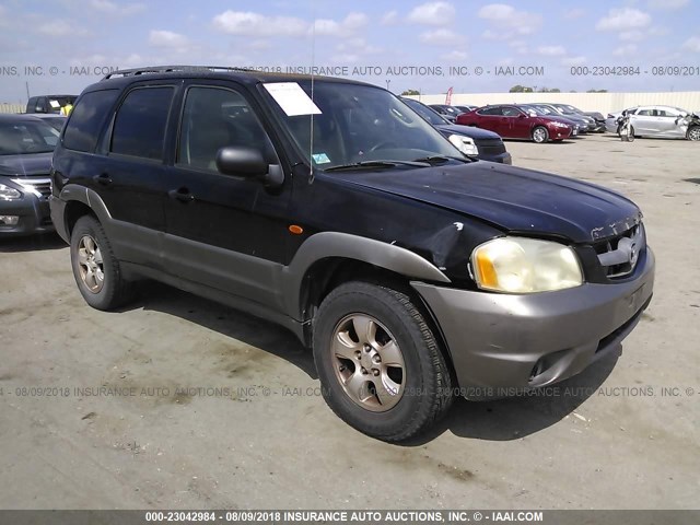 4F2CZ06143KM32778 - 2003 MAZDA TRIBUTE ES BLACK photo 1