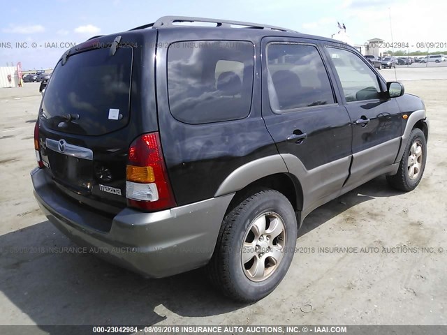 4F2CZ06143KM32778 - 2003 MAZDA TRIBUTE ES 黑色 照片 4