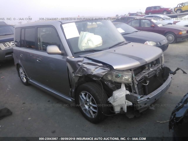 JTLKT334440136769 - 2004 TOYOTA SCION XB ნაცრისფერი ფოტო 1