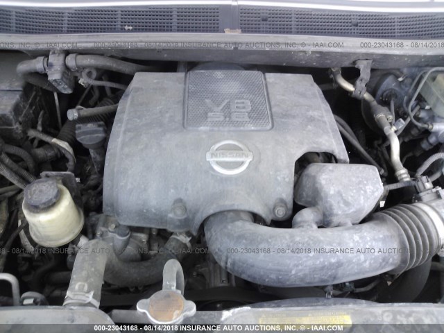 5N1BA08D28N612868 - 2008 NISSAN ARMADA SE/LE Yaşıl foto 10