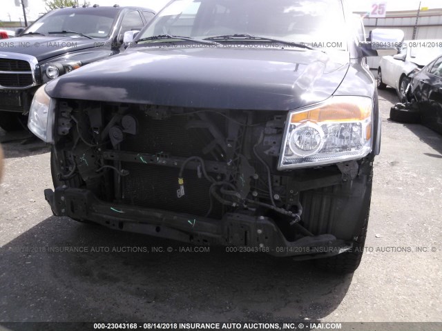 5N1BA08D28N612868 - 2008 NISSAN ARMADA SE/LE Yaşıl foto 6
