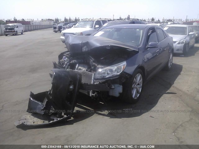 1G11E5SA9DF233413 - 2013 CHEVROLET MALIBU 2LT BLUE photo 2