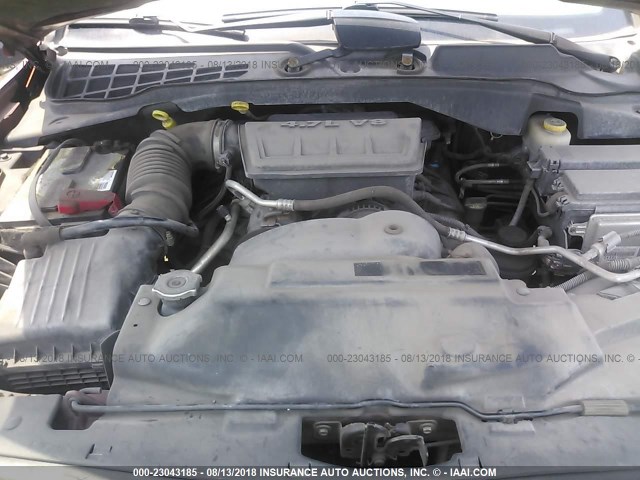 1A8HW58N38F105096 - 2008 CHRYSLER ASPEN LIMITED BURGUNDY photo 10