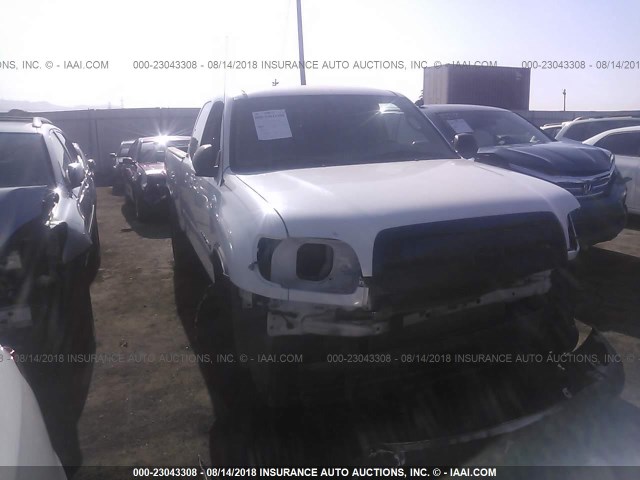 5TBRN34163S341877 - 2003 TOYOTA TUNDRA ACCESS CAB SR5 WHITE photo 1