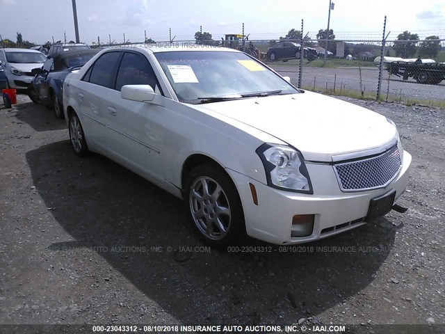 1G6DM57N930174791 - 2003 CADILLAC CTS WHITE photo 1
