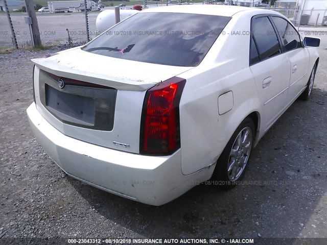 1G6DM57N930174791 - 2003 CADILLAC CTS WHITE photo 4