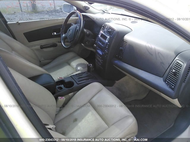 1G6DM57N930174791 - 2003 CADILLAC CTS WHITE photo 5