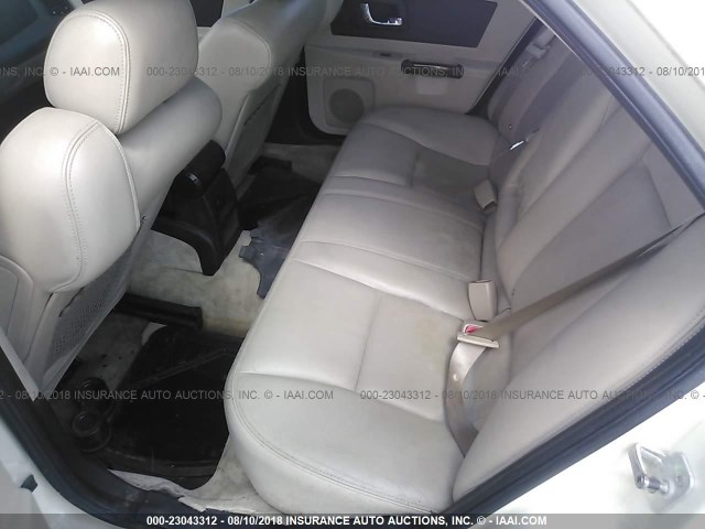 1G6DM57N930174791 - 2003 CADILLAC CTS WHITE photo 8