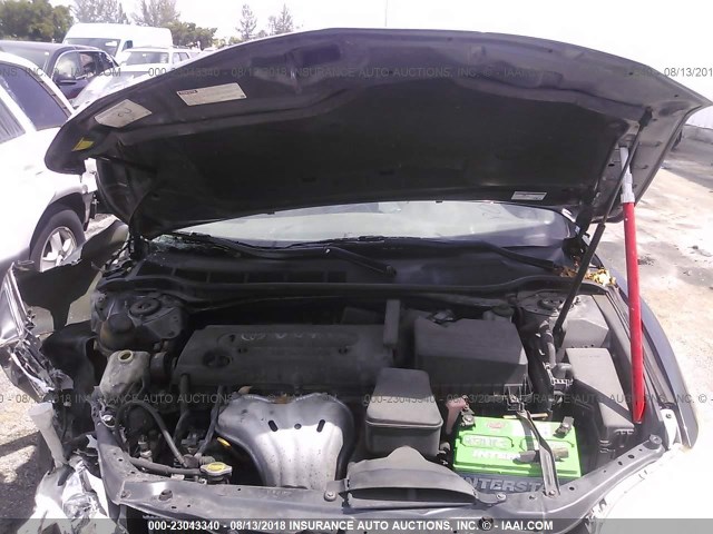 4T1BE46K99U803806 - 2009 TOYOTA CAMRY SE/LE/XLE 灰色 照片 10