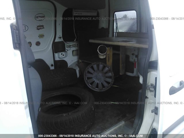 NM0LS7DNXAT016113 - 2010 FORD TRANSIT CONNECT XLT WHITE photo 8