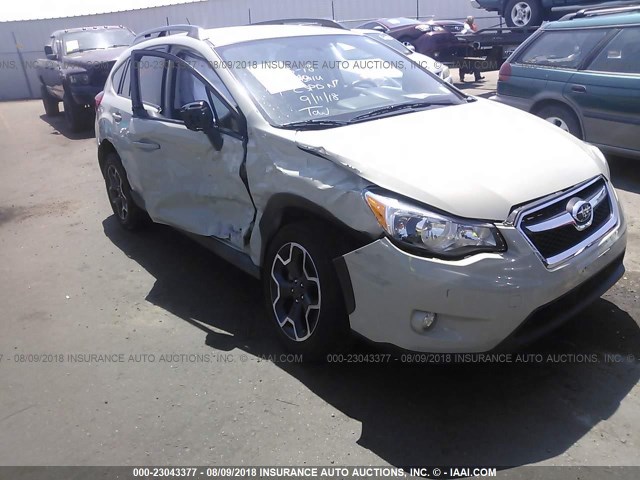 JF2GPACC5E8302688 - 2014 SUBARU XV CROSSTREK 2.0 PREMIUM BEIGE photo 6