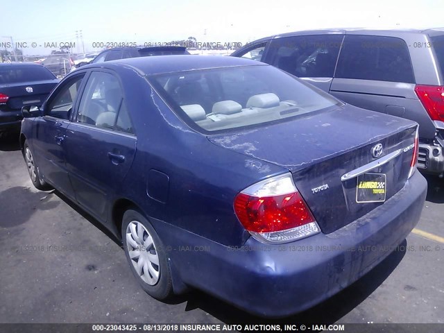 4T1BE32K66U133837 - 2006 TOYOTA CAMRY LE/XLE/SE Mavi foto 3
