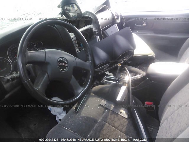 1GKET16S956140410 - 2005 GMC ENVOY XL Սև լուսանկար 5