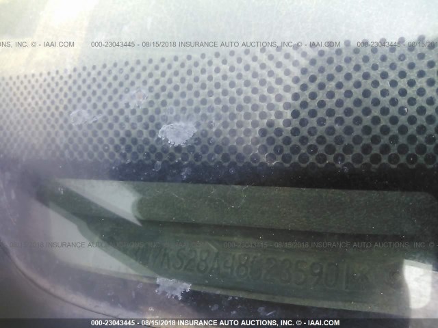 3D7KS28A48G235901 - 2008 DODGE RAM 2500 ST/SLT 银色 照片 9