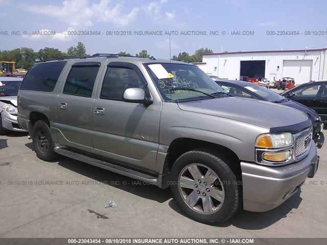 1GKFK66U23J300658 - 2003 GMC YUKON XL DENALI Pewter photo 1