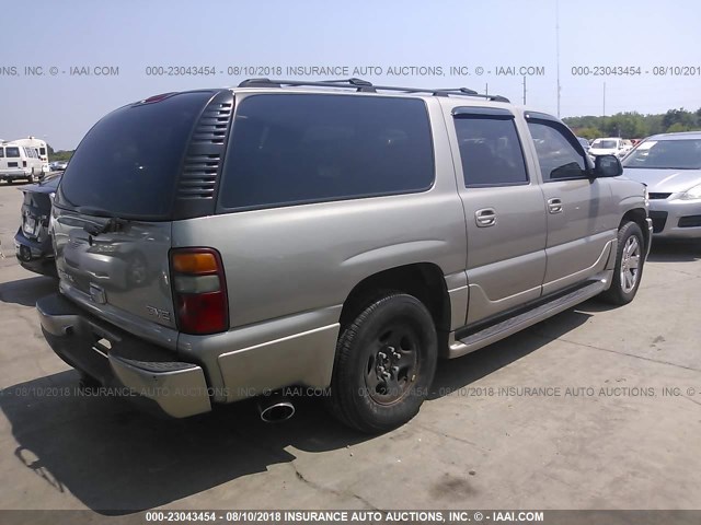 1GKFK66U23J300658 - 2003 GMC YUKON XL DENALI Pewter photo 4