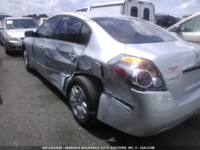 1N4AL2AP3AN466356 - 2010 NISSAN ALTIMA S SILVER photo 6