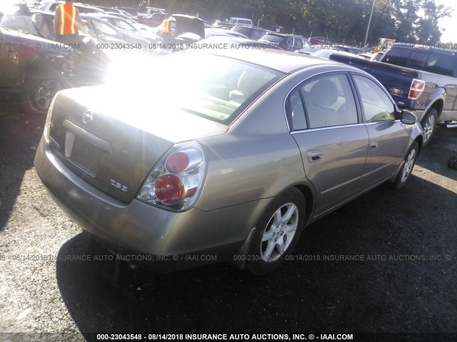 1N4AL11D16C179035 - 2006 NISSAN ALTIMA S/SL TAN photo 4