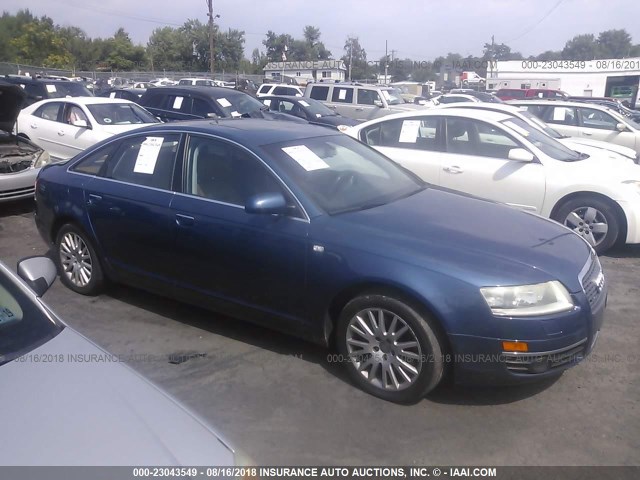 WAUDL94F55N087932 - 2005 AUDI A6 4.2 QUATTRO BLUE photo 1